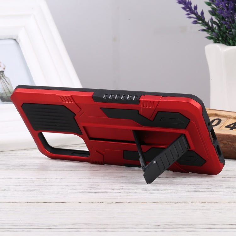 For Samsung Galaxy A73 5G Vanguard Lanyard Kickstand TPU + PC Phone Case