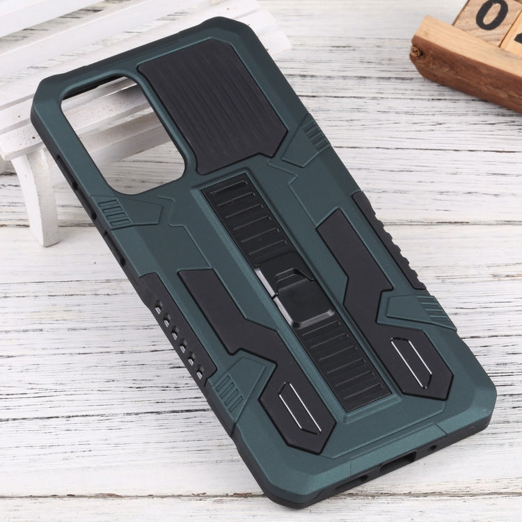 For Samsung Galaxy A73 5G Vanguard Lanyard Kickstand TPU + PC Phone Case