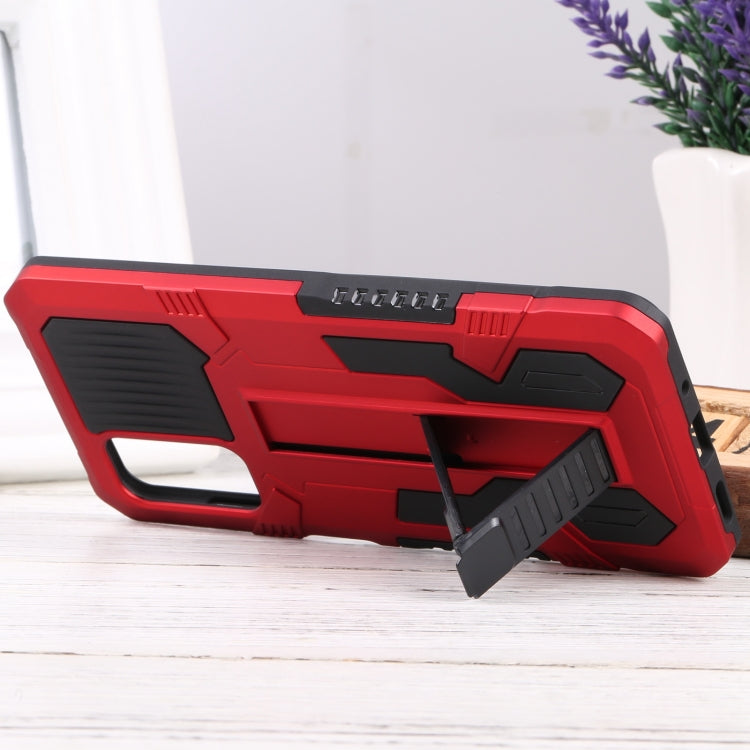 For Samsung Galaxy M52 Vanguard Lanyard Kickstand TPU + PC Phone Case
