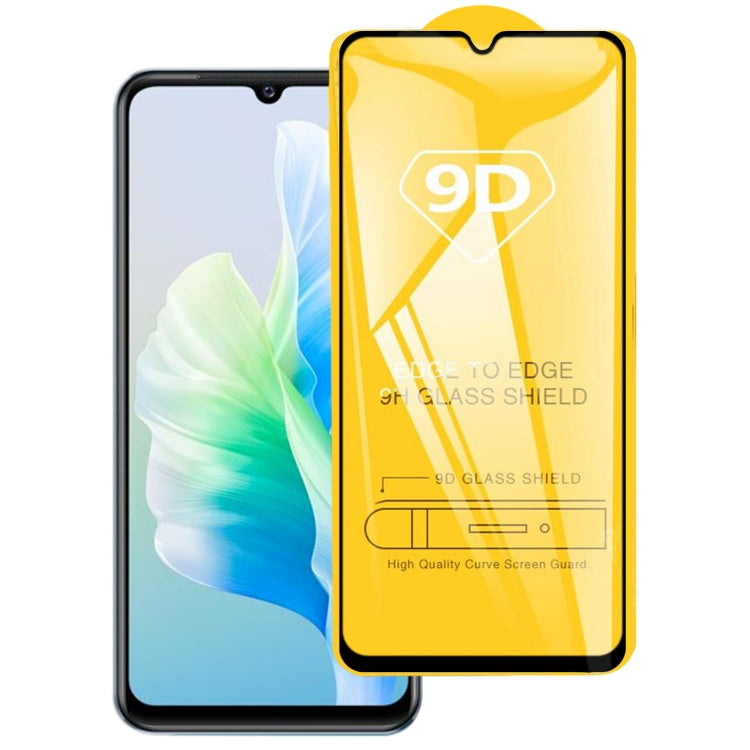 9D Full Glue Screen Tempered Glass Film For vivo V23e 4G /  5G