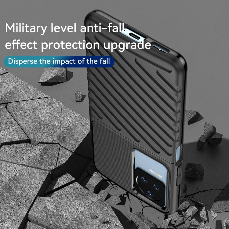 For Xiaomi Poco F4 Thunderbolt Shockproof TPU Phone Case