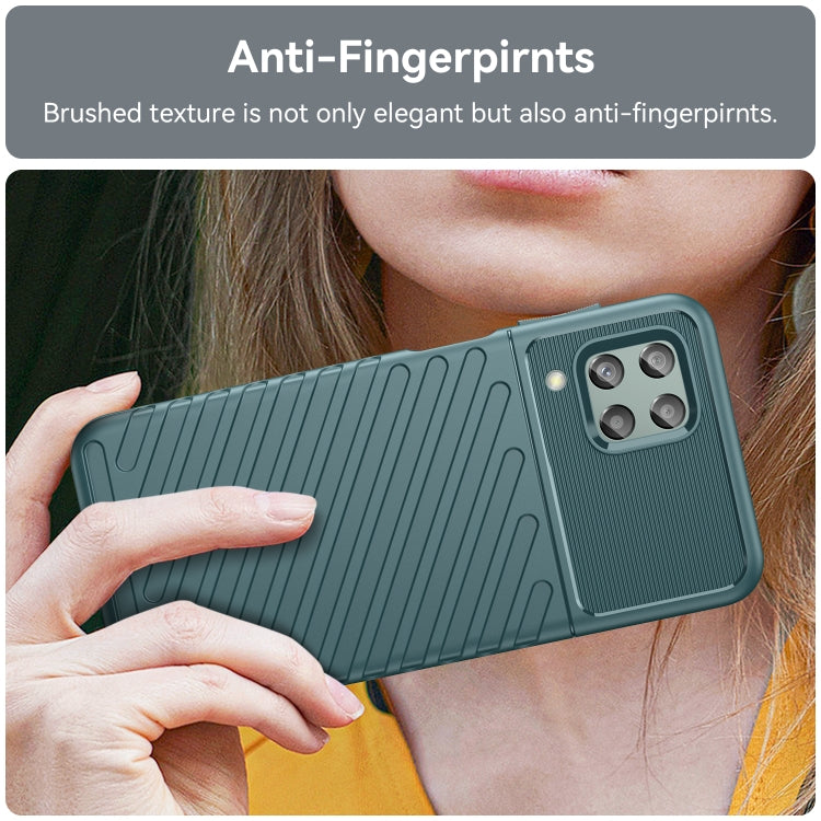 For Samsung Galaxy M33 Thunderbolt Shockproof TPU Phone Case