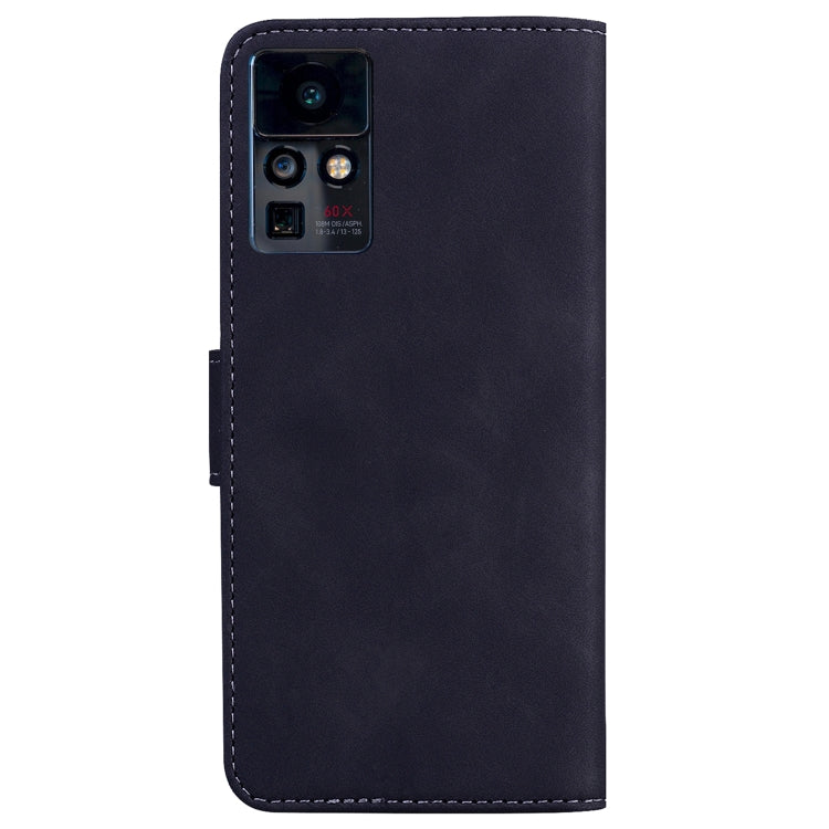 For Infinix Zero X Neo X6810 Skin Feel Pure Color Flip Leather Phone Case