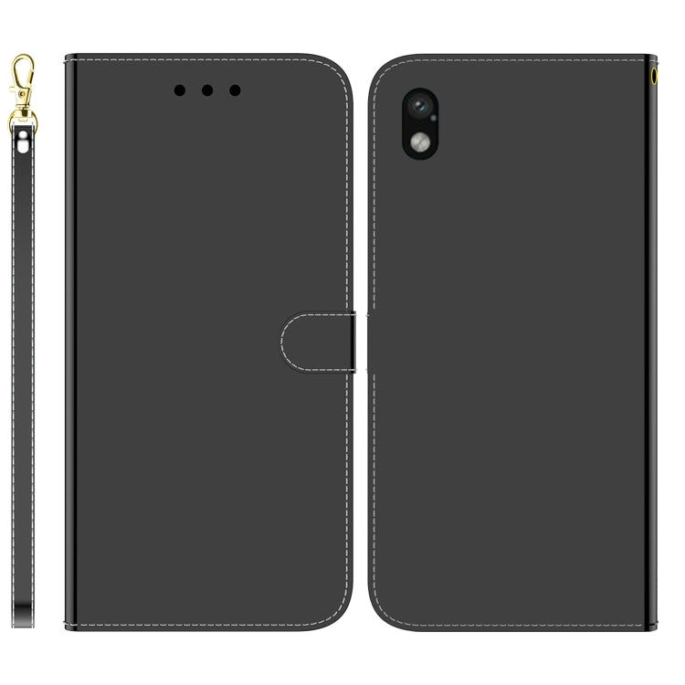 For Sony Xperia Ace III Imitated Mirror Surface Horizontal Flip Leather Phone Case