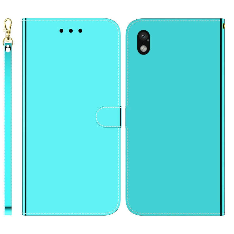 For Sony Xperia Ace III Imitated Mirror Surface Horizontal Flip Leather Phone Case