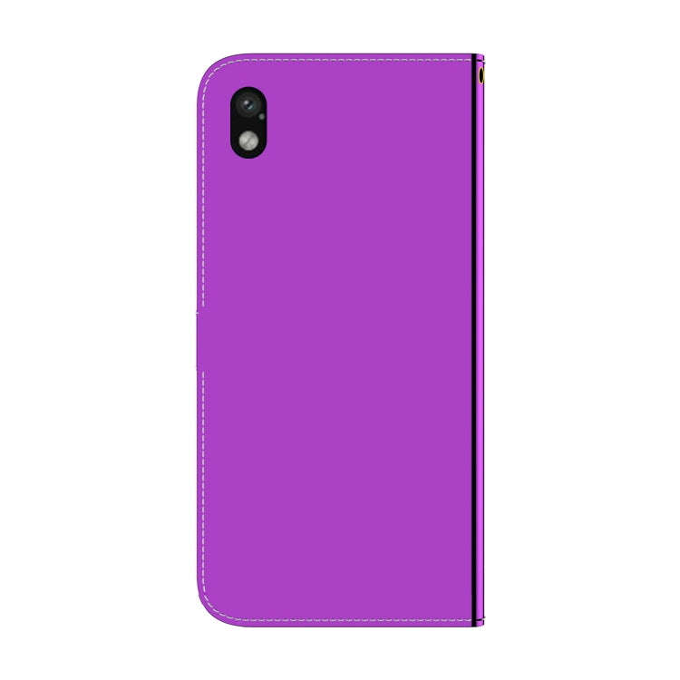 For Sony Xperia Ace III Imitated Mirror Surface Horizontal Flip Leather Phone Case