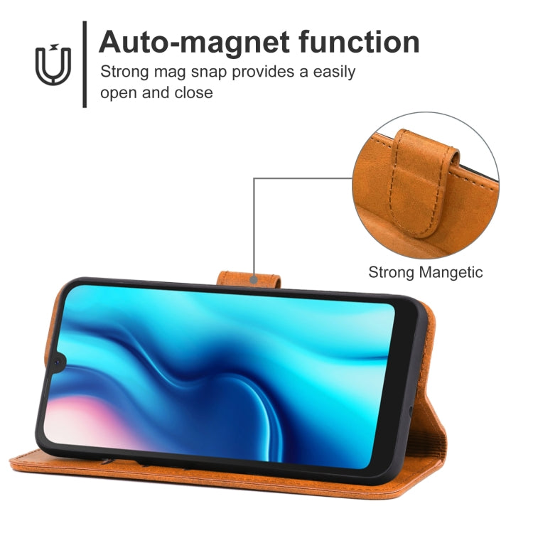 For Itel A37 Leather Phone Case