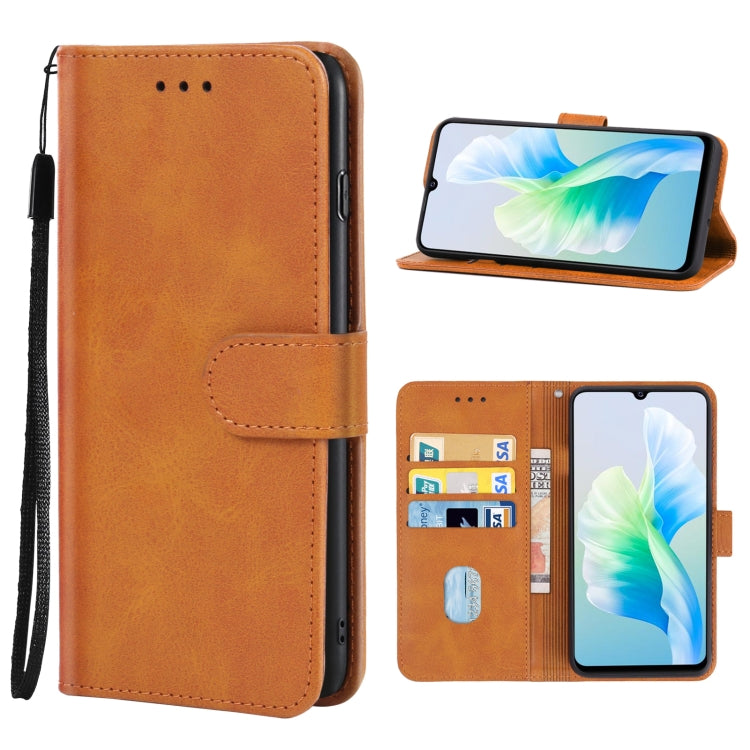 For vivo V23e Leather Phone Case