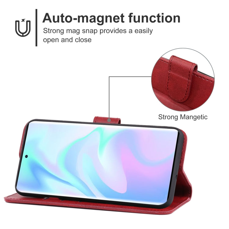 For ZTE Axon 40 Ultra Leather Phone Case