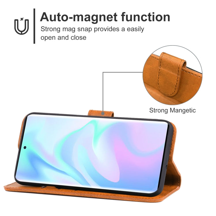 For ZTE Axon 40 Ultra Leather Phone Case