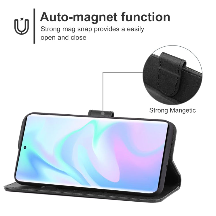 For ZTE Axon 40 Ultra Leather Phone Case
