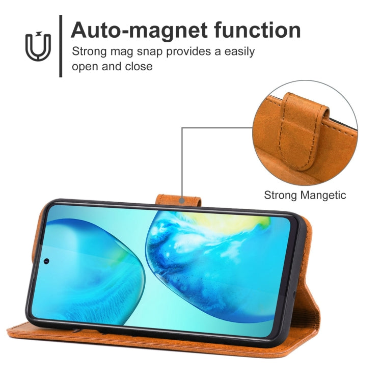 For Infinix Note 10 Pro Leather Phone Case