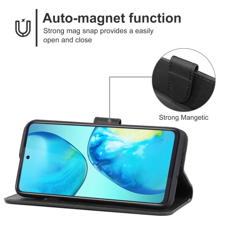 For Infinix Note 10 Pro Leather Phone Case