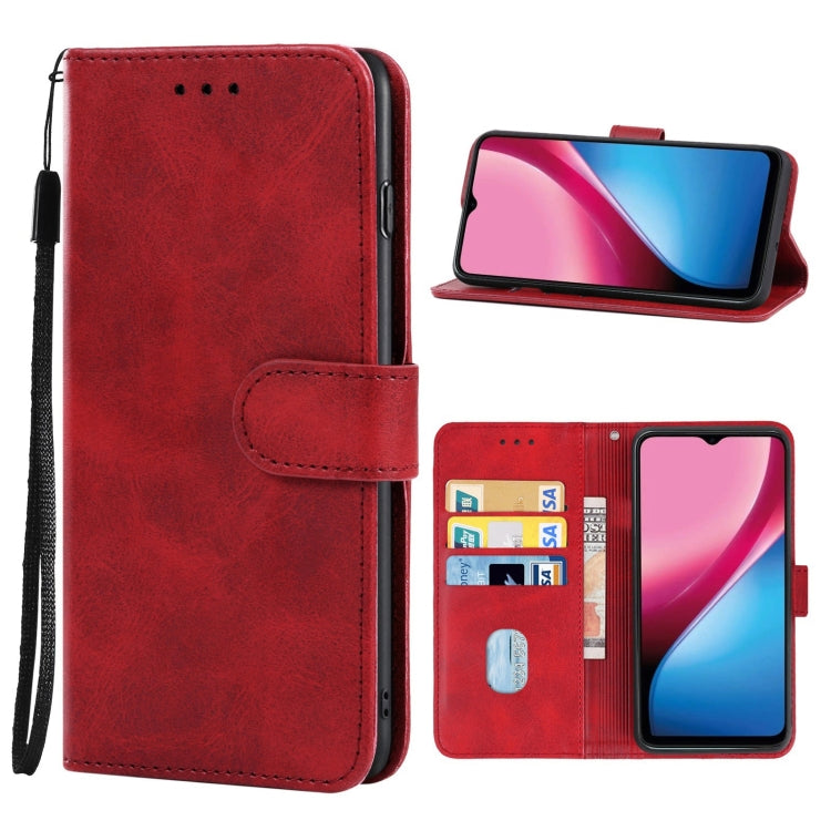 For Infinix Hot 10i Leather Phone Case