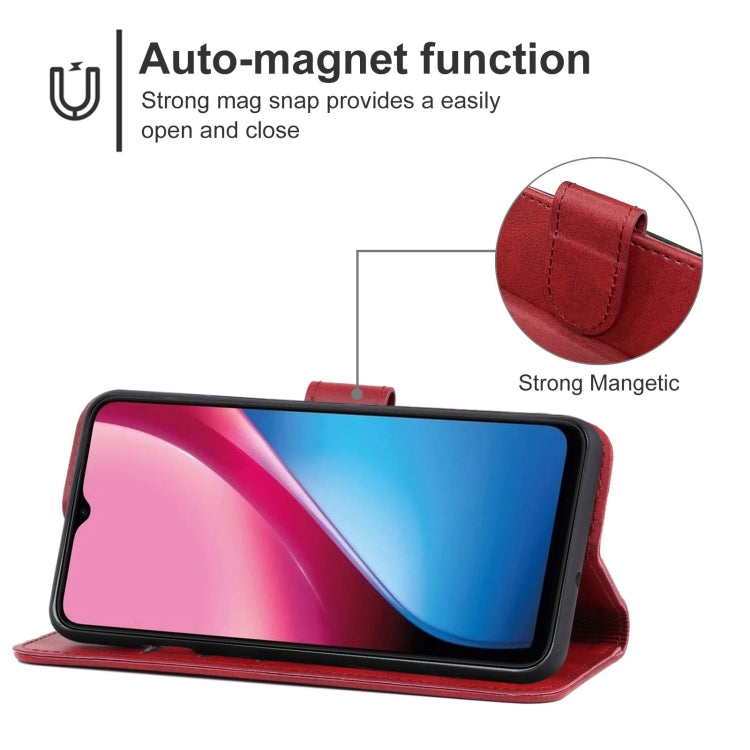 For Infinix Hot 10i Leather Phone Case