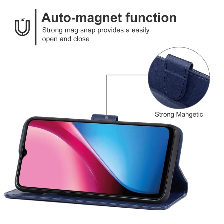 For Infinix Hot 10i Leather Phone Case