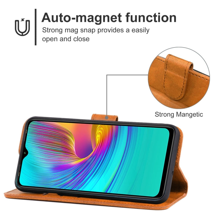 For Infinix Hot 9 Play Leather Phone Case