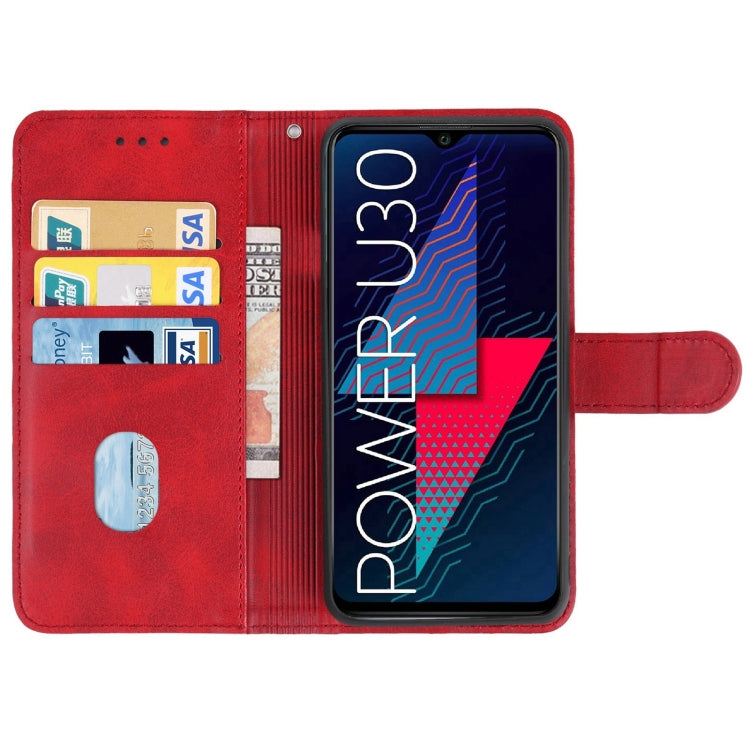 For Wiko Power U30 Leather Phone Case