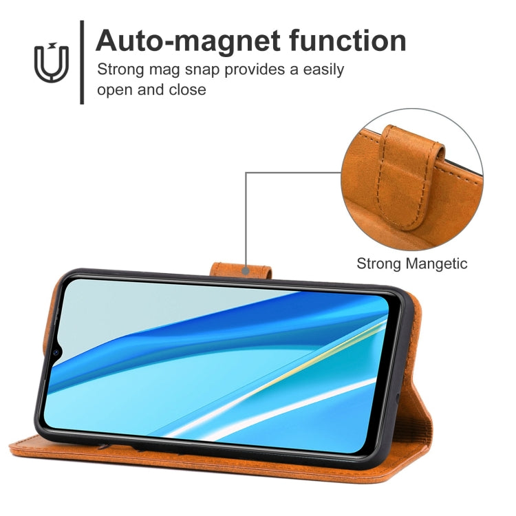 For itel A49 Leather Phone Case