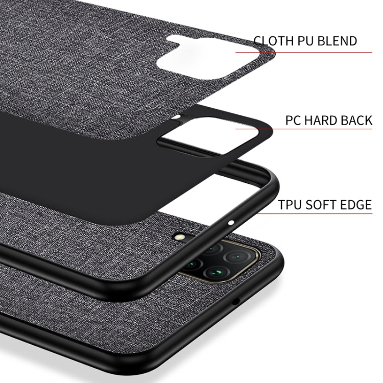 For Samsung Galaxy M53 Shockproof Cloth Protective Phone Case