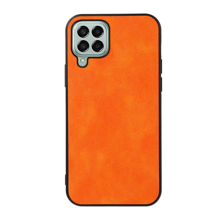 For Samsung Galaxy M33 5G Two-color Litchi Texture PU Phone Case
