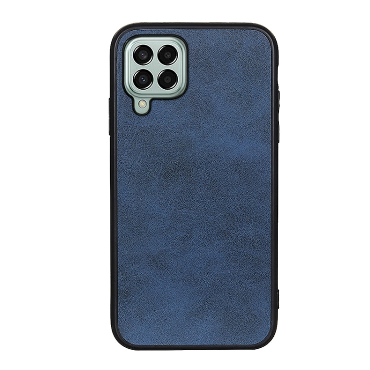 For Samsung Galaxy M33 5G Two-color Calf Texture PU Phone Case