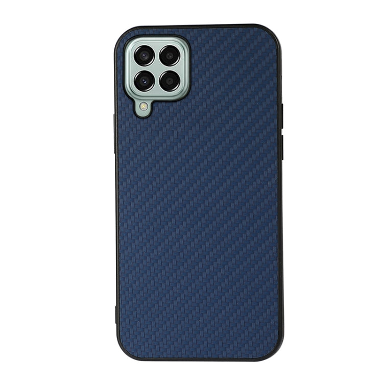 For Samsung Galaxy M33 5G Carbon Fiber Texture Shockproof Case