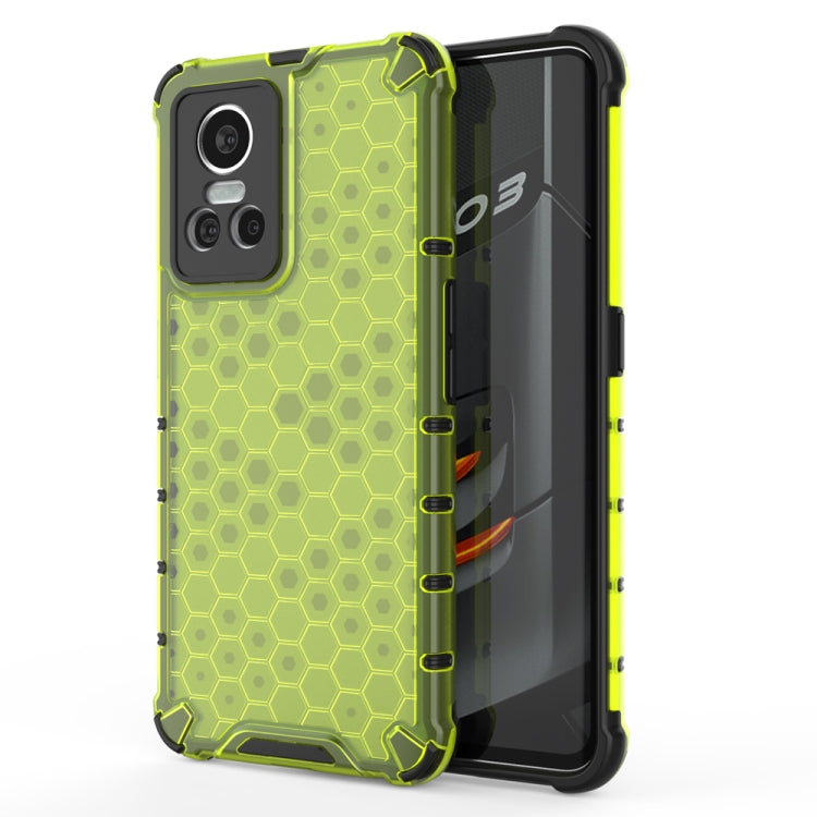 For OPPO Realme GT Neo3 5G China Shockproof Honeycomb PC + TPU Protective Case