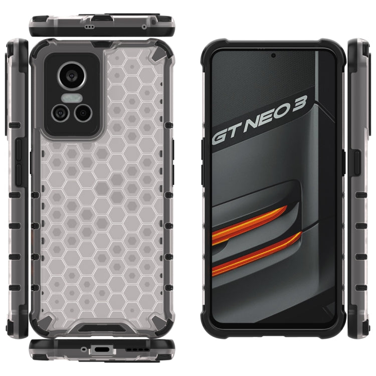 For OPPO Realme GT Neo3 5G China Shockproof Honeycomb PC + TPU Protective Case