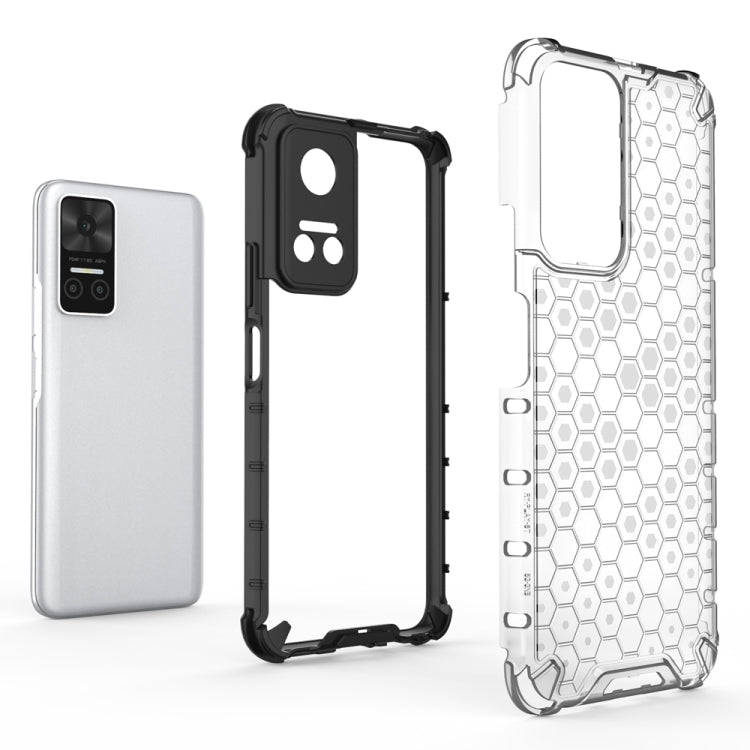 For Honor Play6T 5G China Shockproof Honeycomb PC + TPU Protective Case