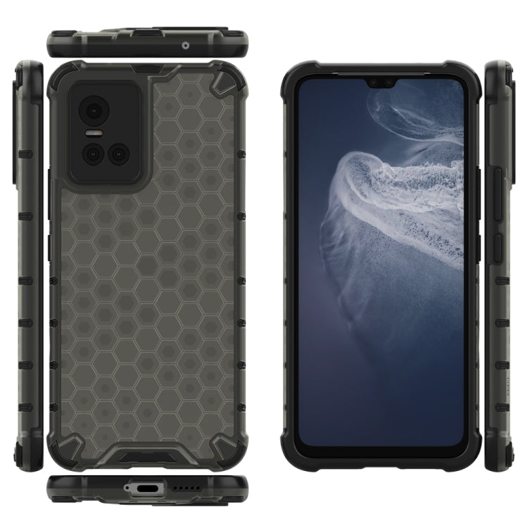 For vivo S10 5G China Shockproof Honeycomb PC + TPU Protective Case