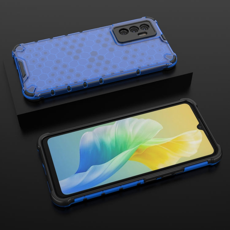 For vivo S10e 5G China Shockproof Honeycomb PC + TPU Protective Case