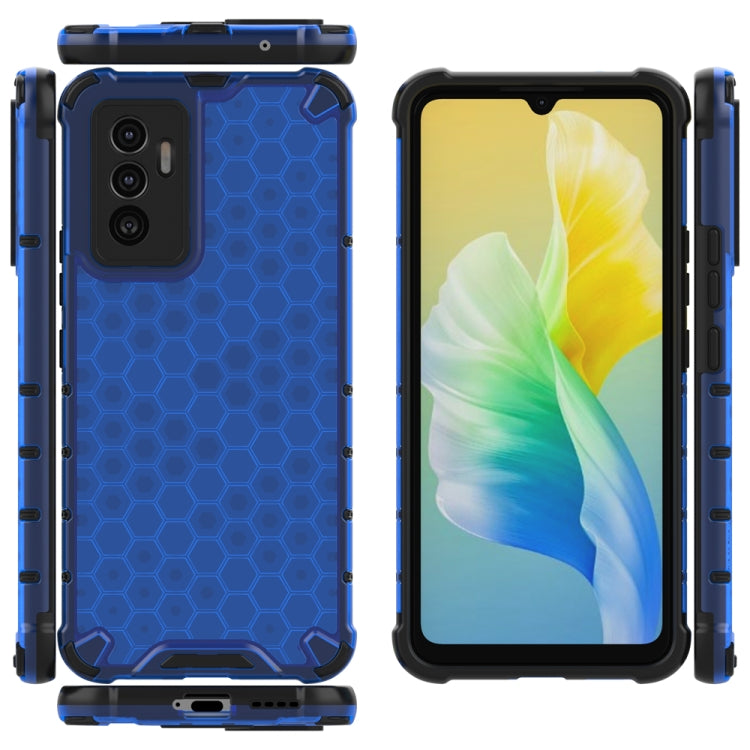 For vivo S10e 5G China Shockproof Honeycomb PC + TPU Protective Case