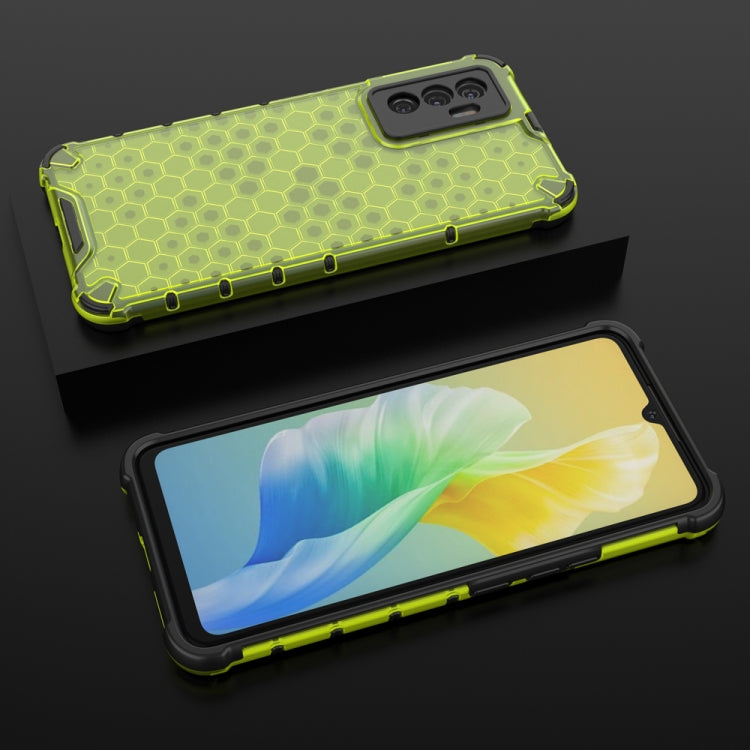For vivo S10e 5G China Shockproof Honeycomb PC + TPU Protective Case