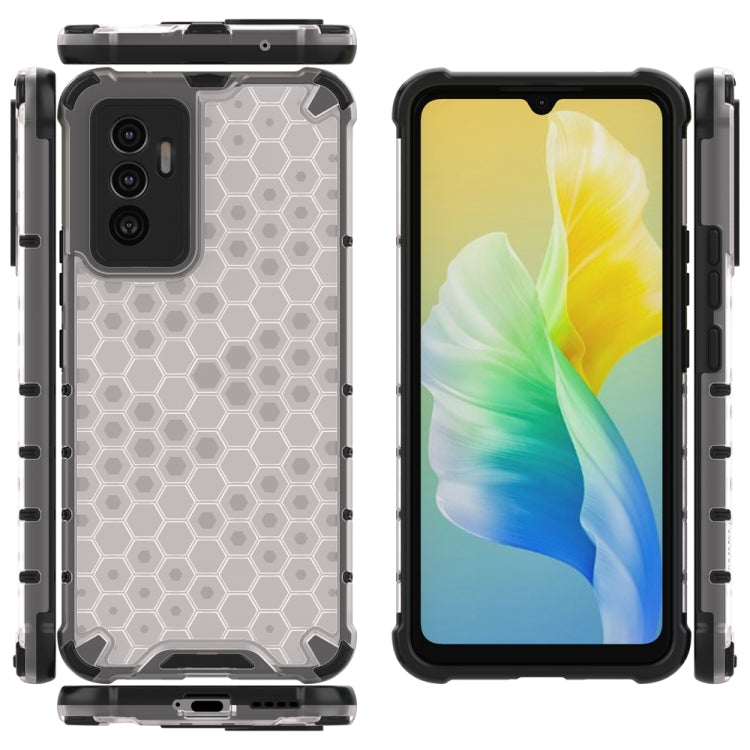For vivo S10e 5G China Shockproof Honeycomb PC + TPU Protective Case