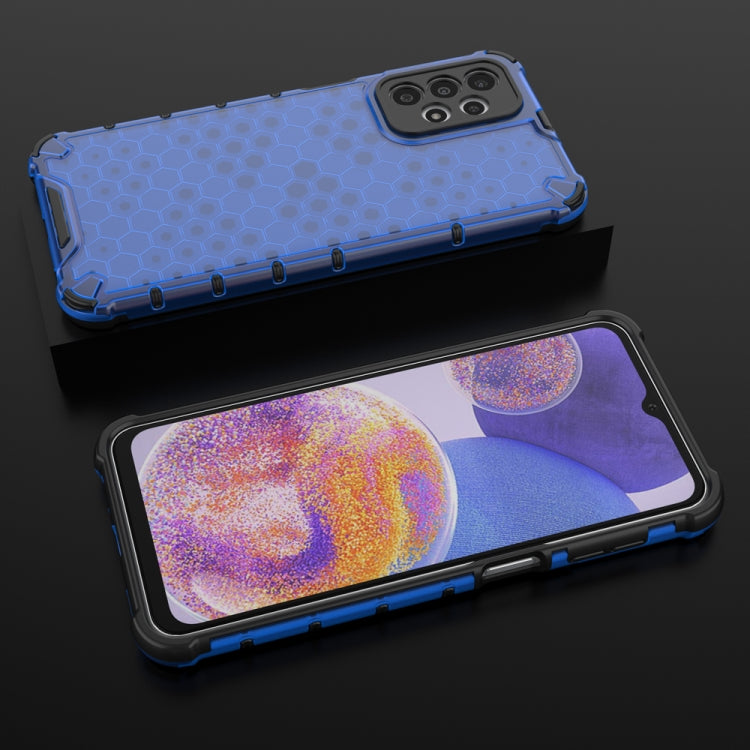 For Samsung Galaxy A23 Shockproof Honeycomb PC + TPU Protective Case
