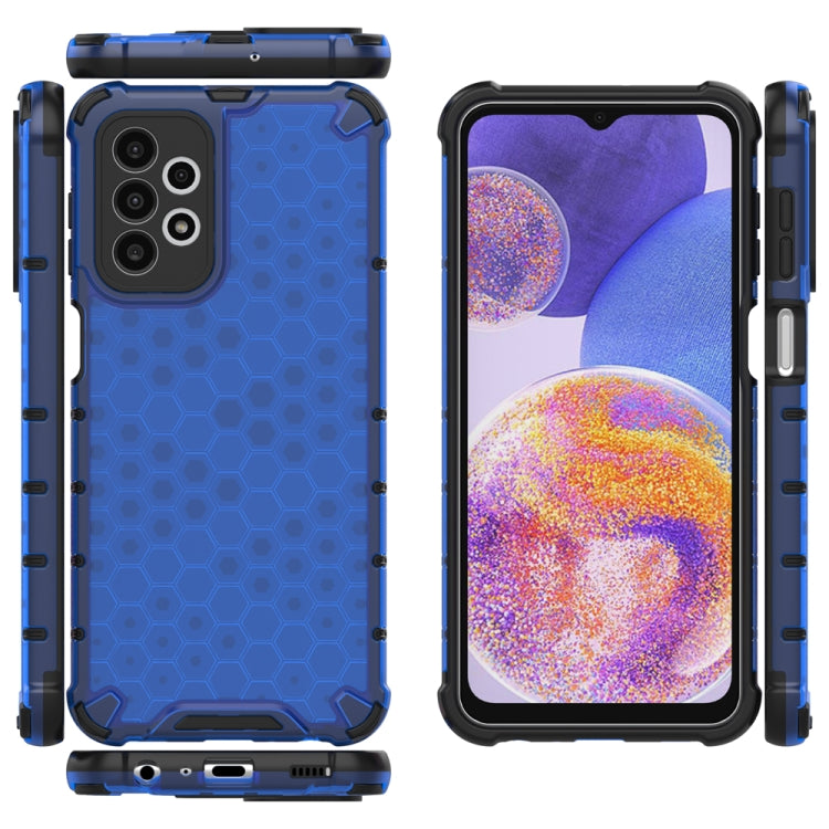 For Samsung Galaxy A23 Shockproof Honeycomb PC + TPU Protective Case