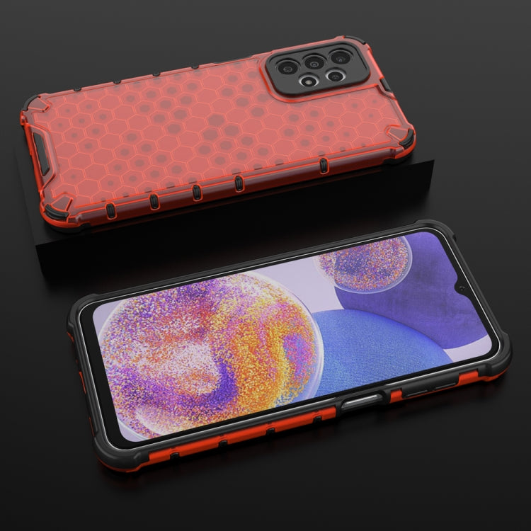 For Samsung Galaxy A23 Shockproof Honeycomb PC + TPU Protective Case