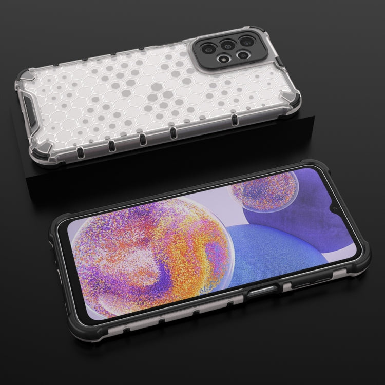 For Samsung Galaxy A23 Shockproof Honeycomb PC + TPU Protective Case
