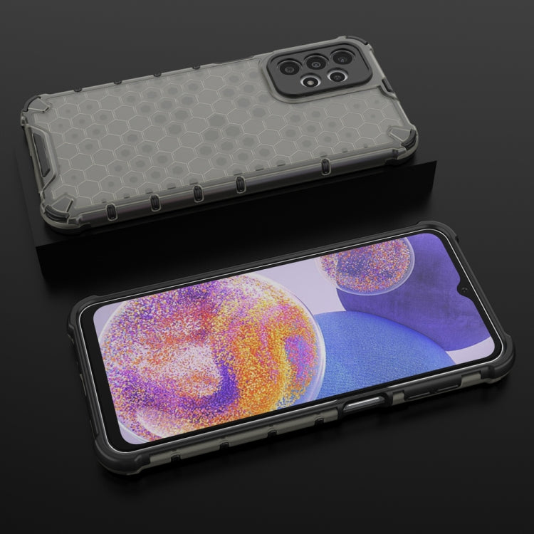 For Samsung Galaxy A23 Shockproof Honeycomb PC + TPU Protective Case
