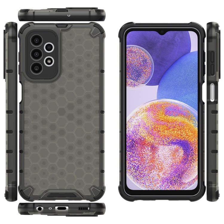 For Samsung Galaxy A23 Shockproof Honeycomb PC + TPU Protective Case