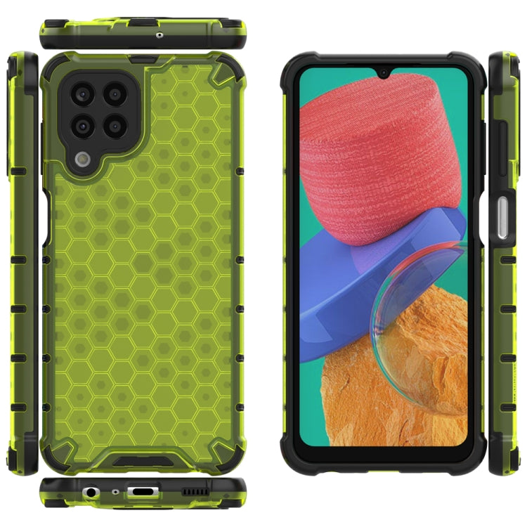 For Samsung Galaxy M33 5G Global Shockproof Honeycomb PC + TPU Protective Case