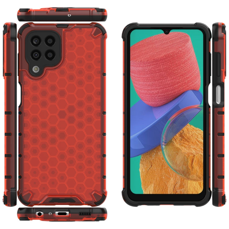 For Samsung Galaxy M33 5G Global Shockproof Honeycomb PC + TPU Protective Case
