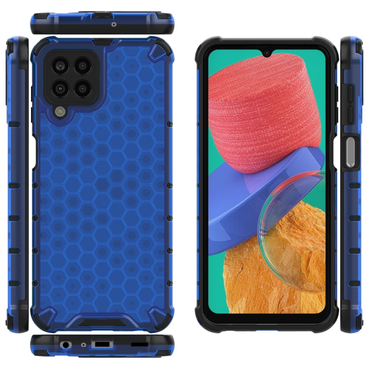 For Samsung Galaxy M33 5G Shockproof Honeycomb PC + TPU Protective Case