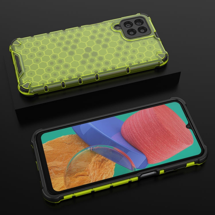 For Samsung Galaxy M33 5G Shockproof Honeycomb PC + TPU Protective Case