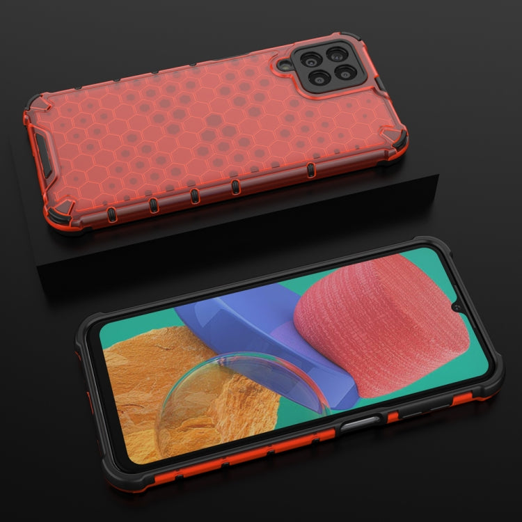 For Samsung Galaxy M33 5G Shockproof Honeycomb PC + TPU Protective Case