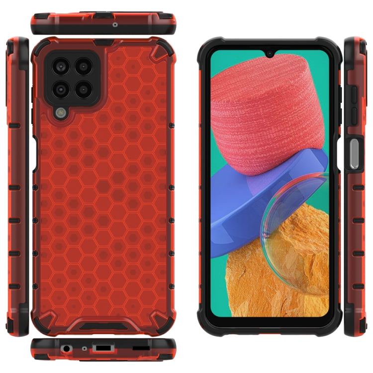For Samsung Galaxy M33 5G Shockproof Honeycomb PC + TPU Protective Case