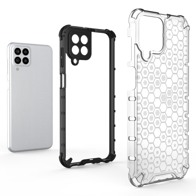 For Samsung Galaxy M33 5G Shockproof Honeycomb PC + TPU Protective Case