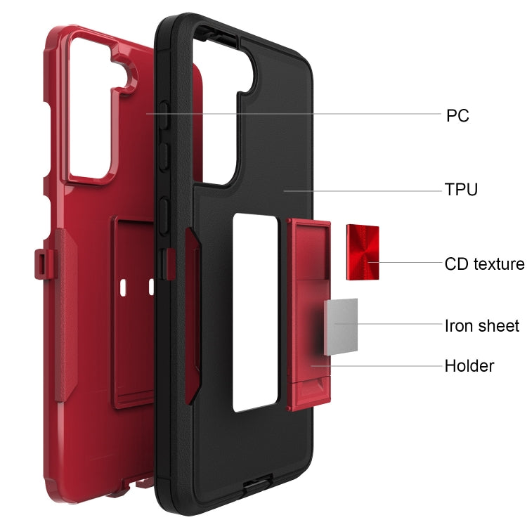 For Samsung Galaxy S21 FE 5G Magnetic Holder Phone Case