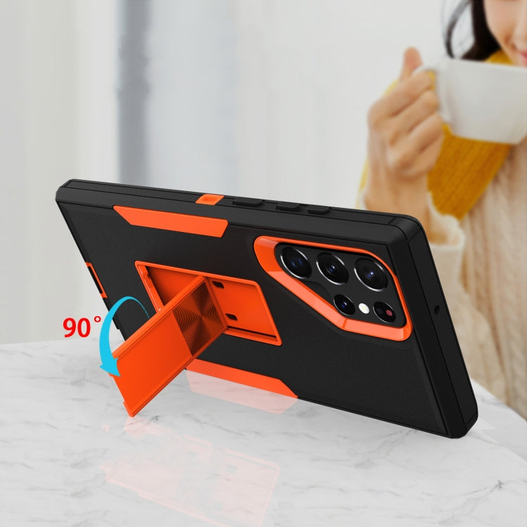 For Samsung Galaxy S22 Ultra 5G Magnetic Holder Phone Case